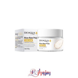کرم مرطوب کننده و آبرسان برنج بیواکوا bioaqua حجم 50 میل